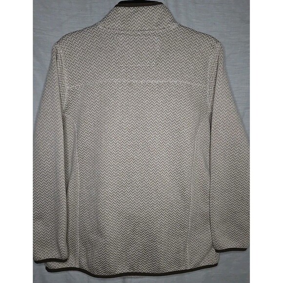 Powder River Outfitters (Panhandle) Quarter-zip Pullover, Sz Large, Khaki - Picture 5 of 8